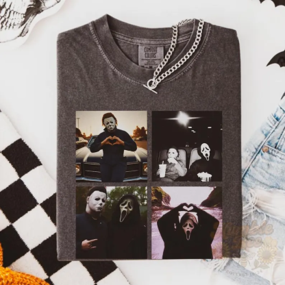 Halloween Graphic T-Shirt-Magmoo