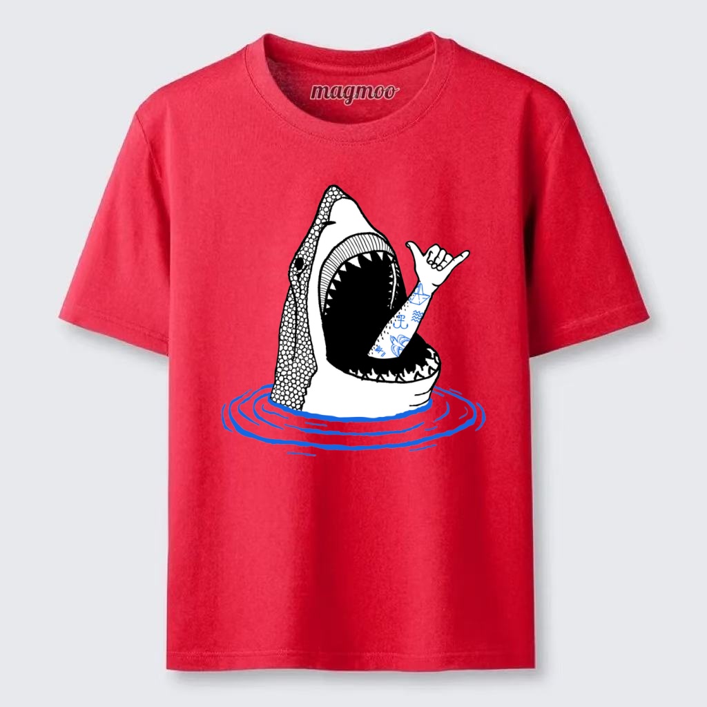 Magmoo Tattoo Shark Shaka T-shirt