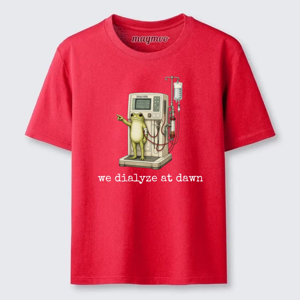 Magmoo Funny Dialysis Nurse T-shirt