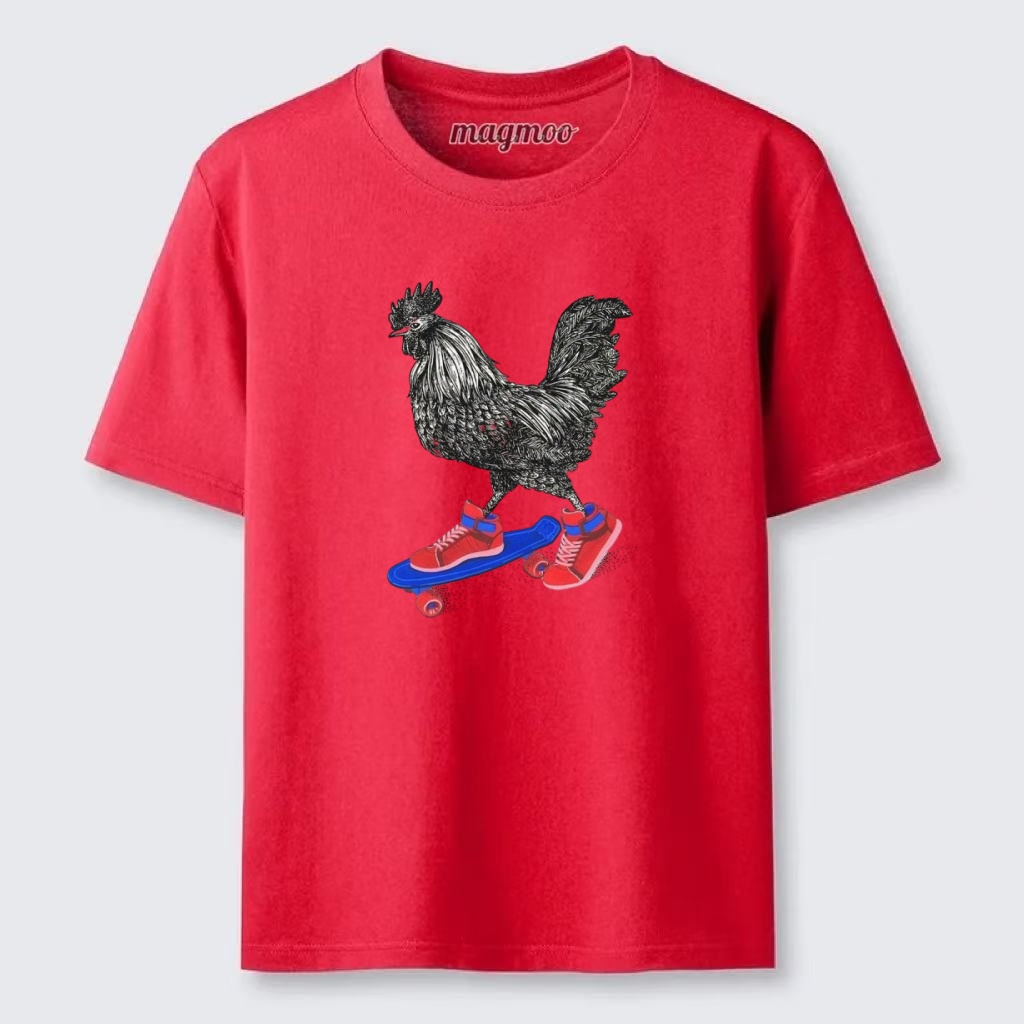 Magmoo Skate Rooster T-shirt