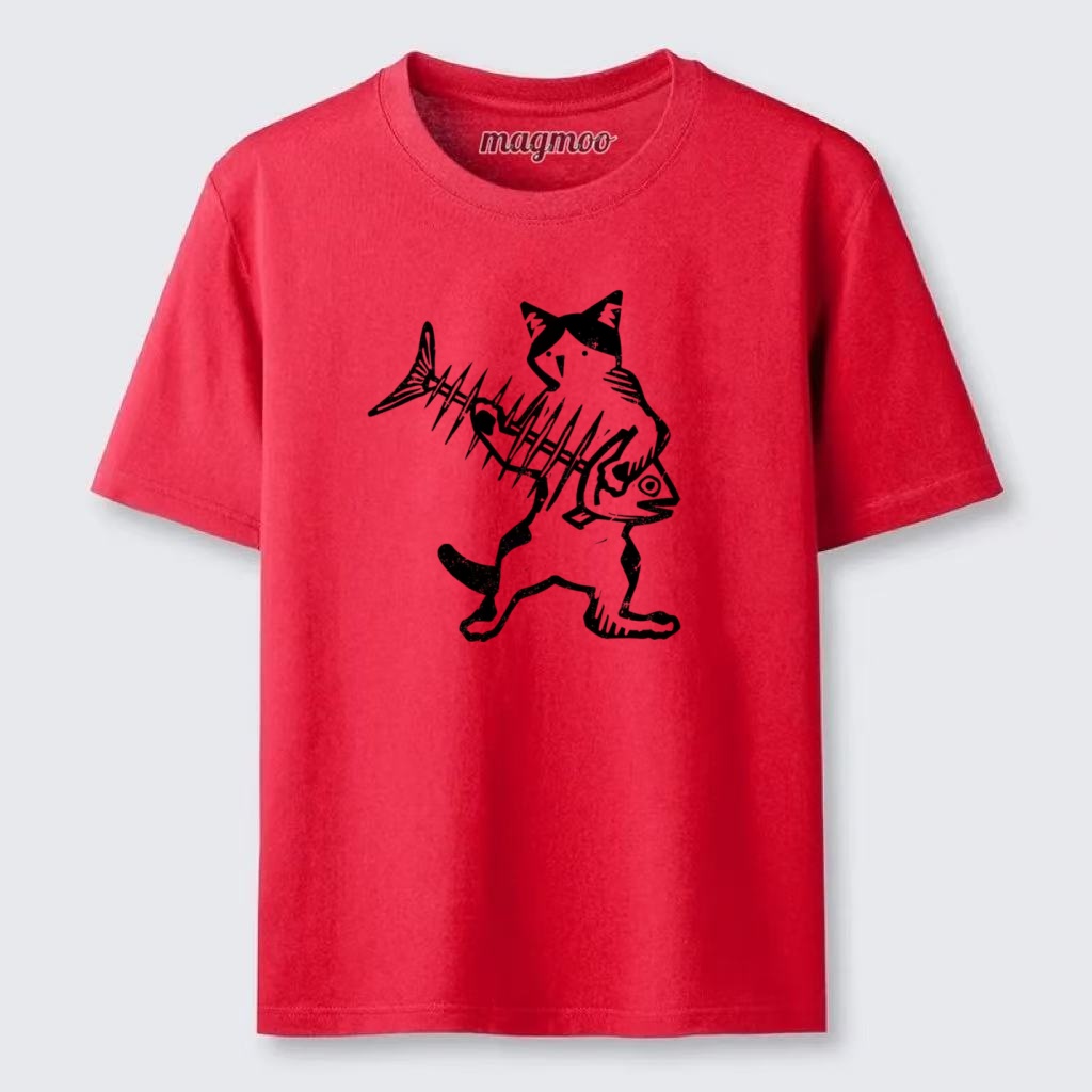 Magmoo Fisher Kitty T-shirt