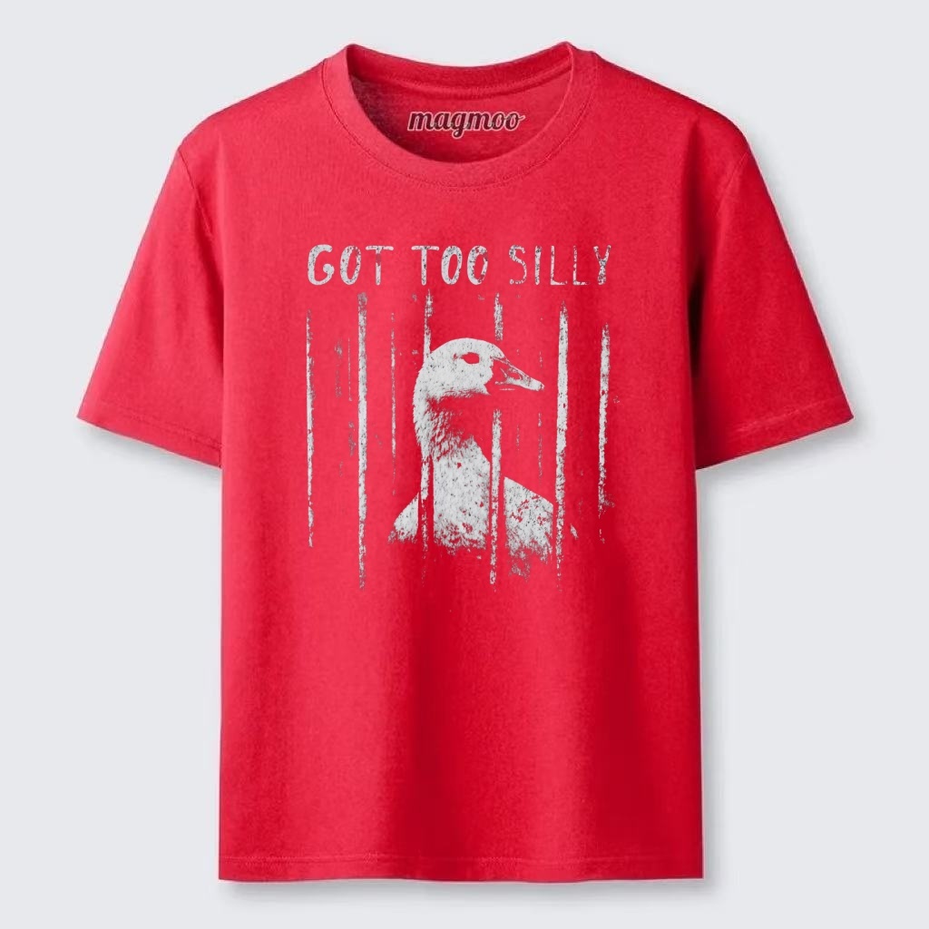 Magmoo Funny Silly Goose Meme T-shirt