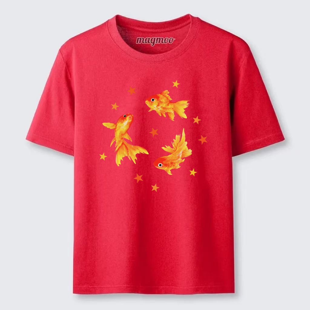 Magmoo Goldfish Trio T-shirt