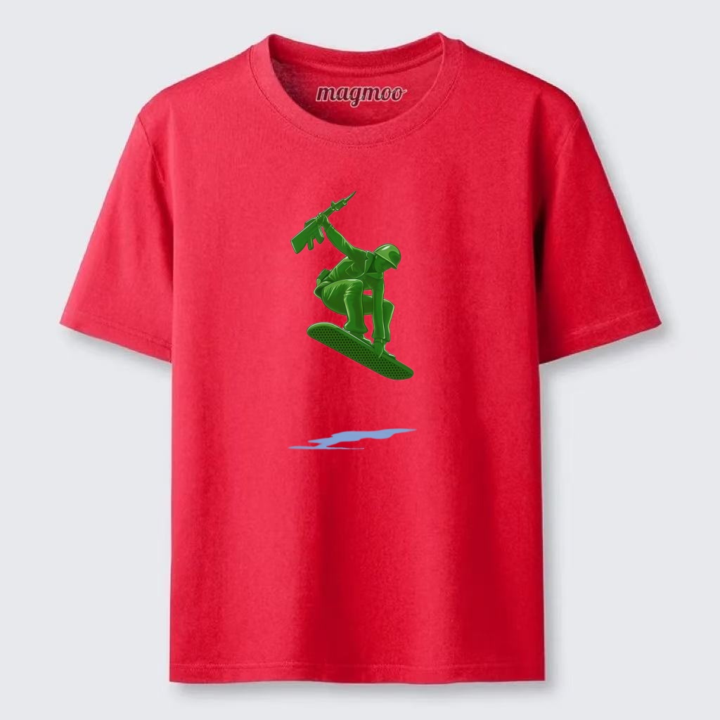 Magmoo Skate Army Man T-shirt