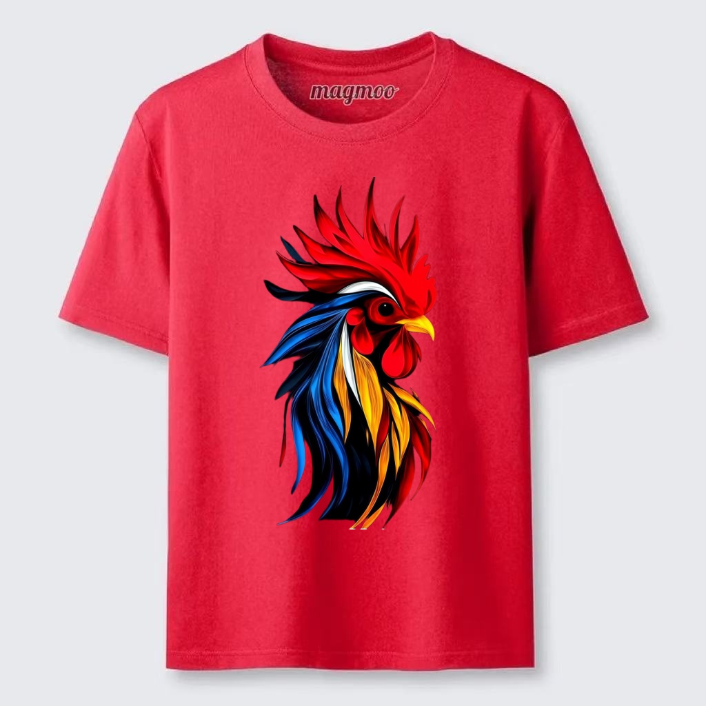 Magmoo Colorful Rooster T-shirt