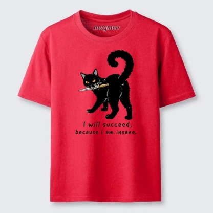 Magmoo Brave Black Cat Wild Success Vibe Classic T-shirt