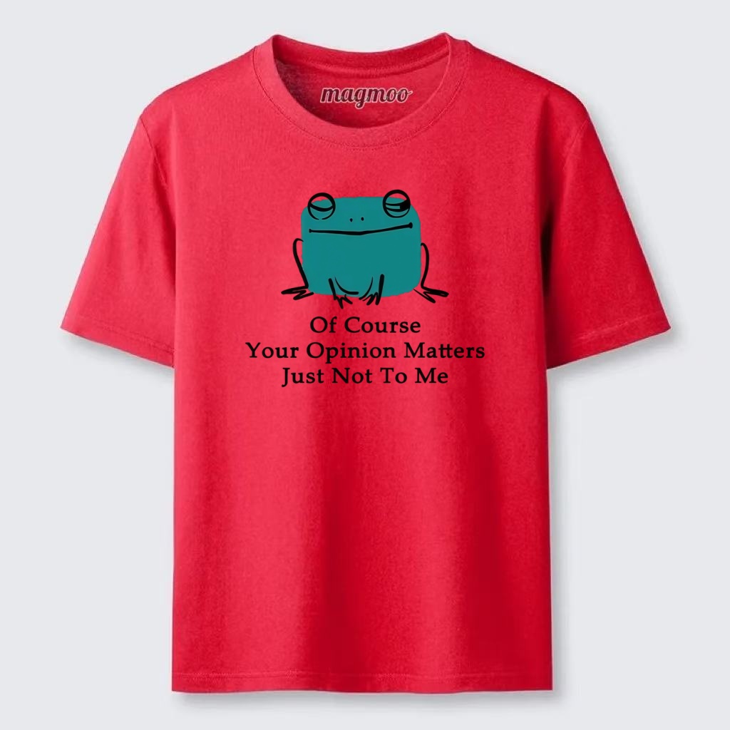 Magmoo Cool Frog Unbothered By Others Opinions Classic T-shirt