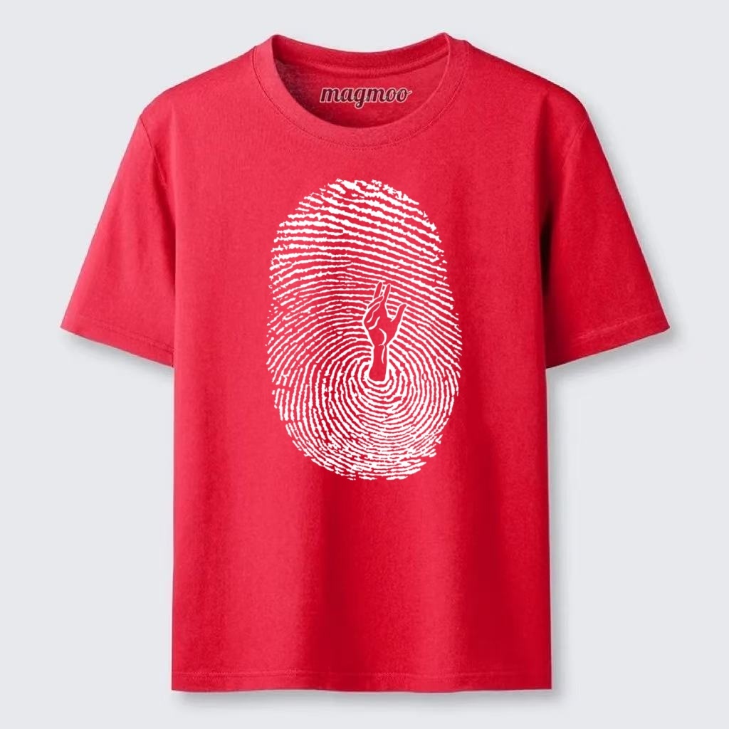 Magmoo Fingerprint Hidden Hand Classic T-shirt