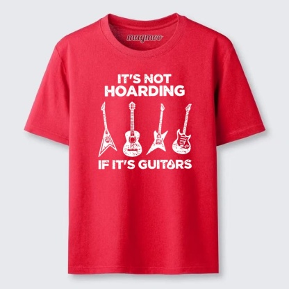 Magmoo Music Lover Guitar Hoarding Joke Classic T-shirt