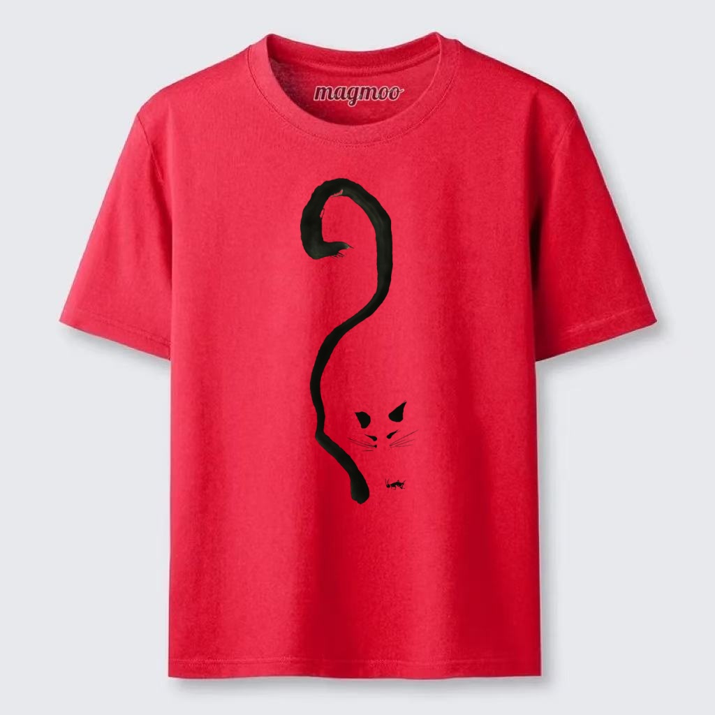 Magmoo Question Mark Cat Classic T-shirt