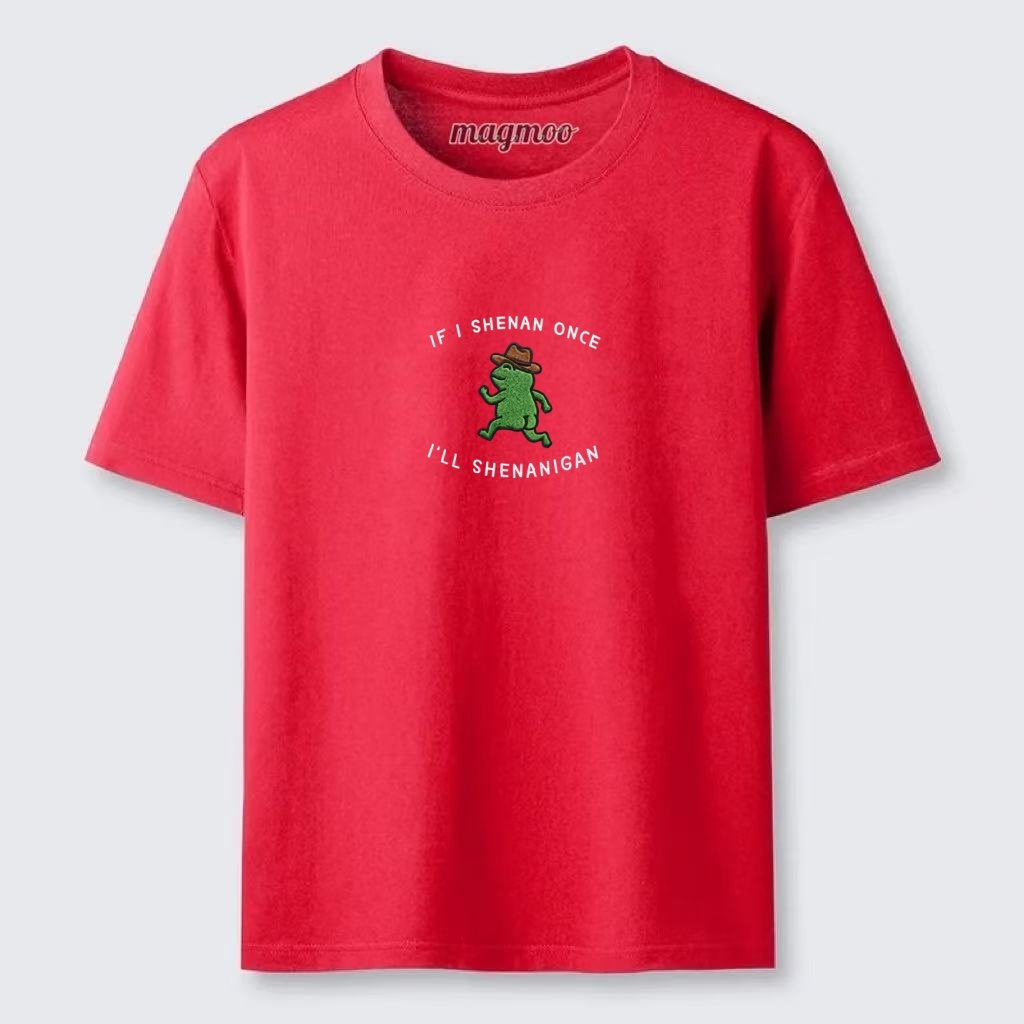 Magmoo If I Shenan Once I'll Shenanigan Frog Classic T-shirt