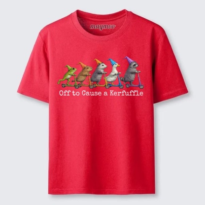 Magmoo Off To Cause A Kerfuffle Frog Classic T-shirt