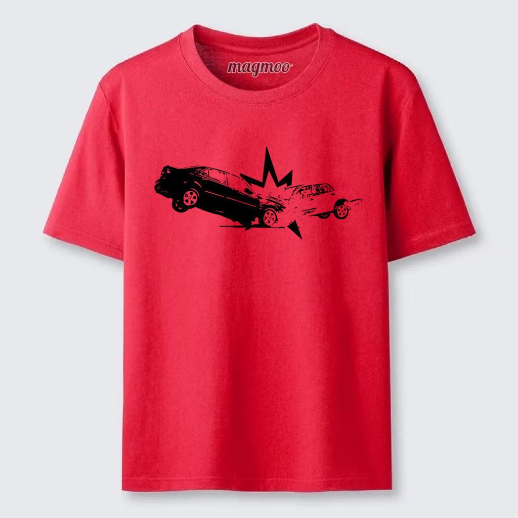 Magmoo Car Crash Street Classic T-shirt