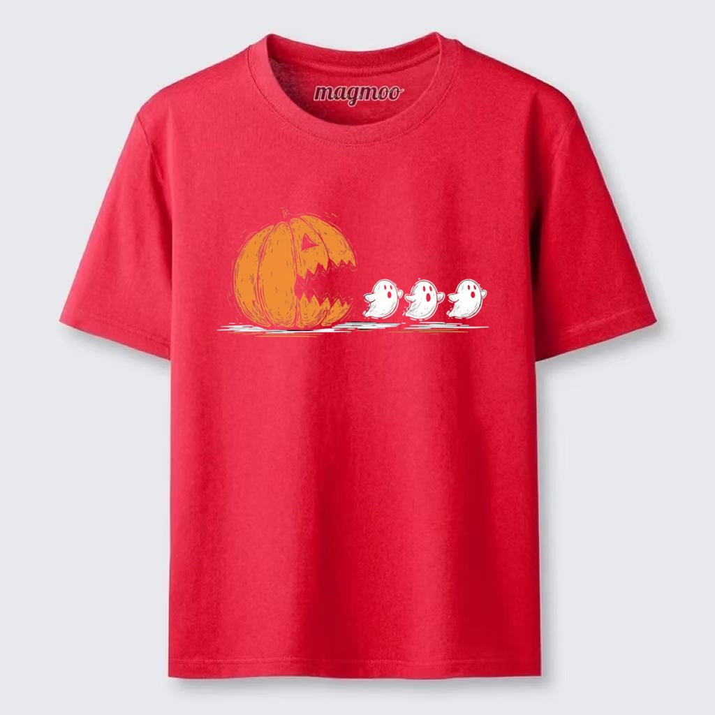 Magmoo Halloween Pumpkin Eat Ghost Classic T-shirt