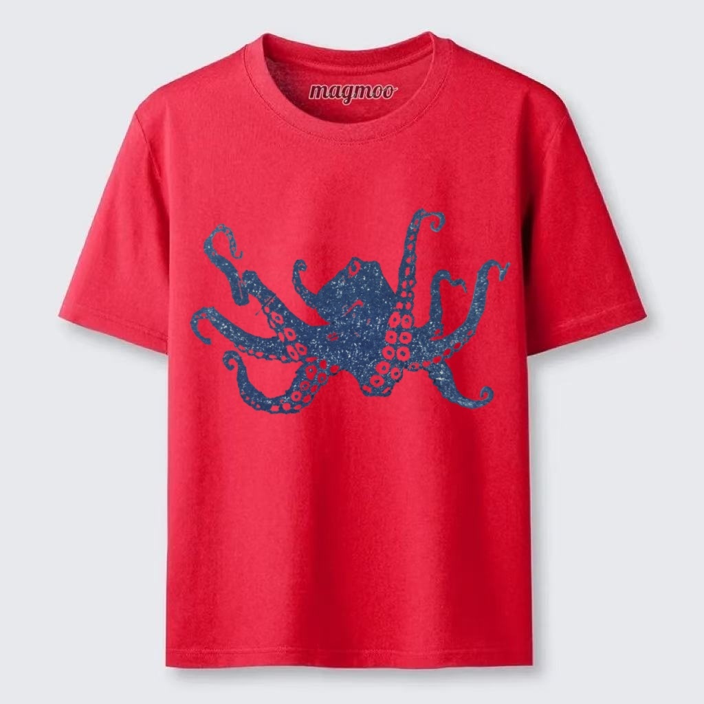 Magmoo Indigo Octopus T-shirt