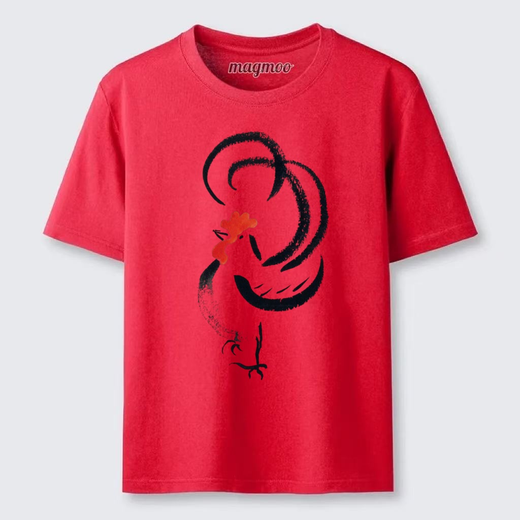 Magmoo Ink Rooster T-shirt