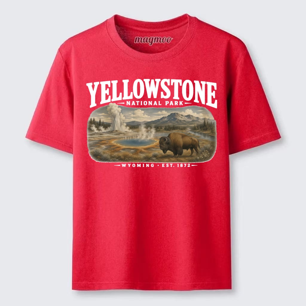 Magmoo Yellowstone National Park Classic T-shirt