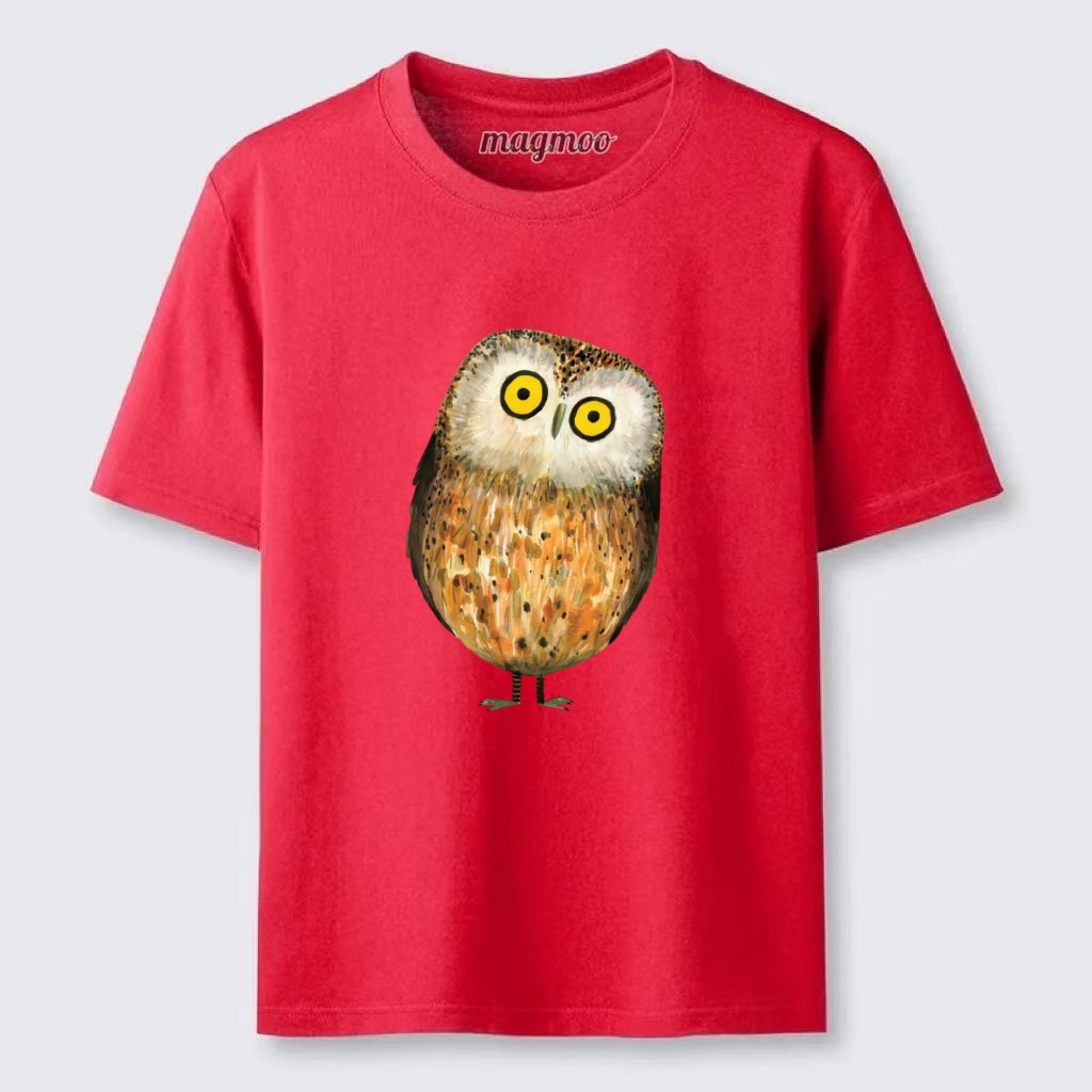 Magmoo Round Owl T-shirt