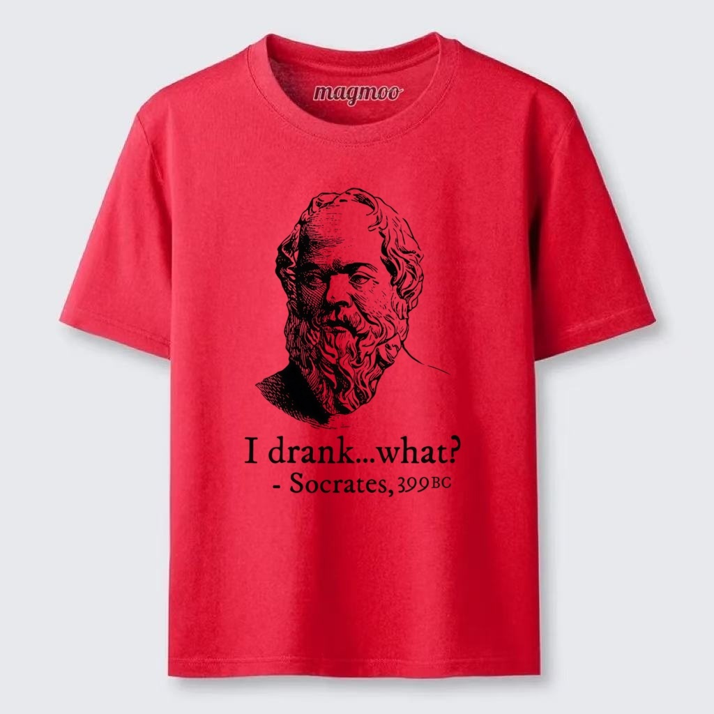 Magmoo Socrates Big Question Classic T-shirt