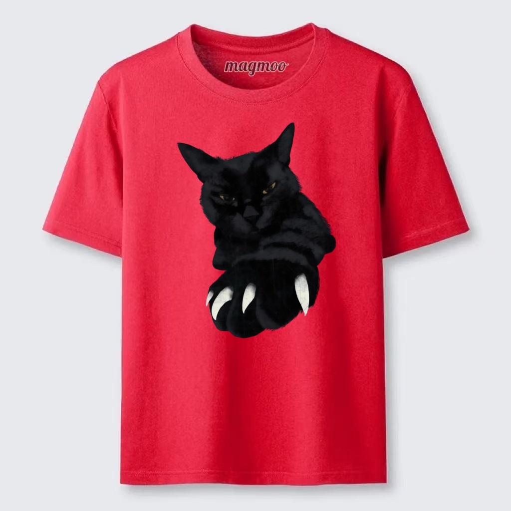 Magmoo Black Cat Claw Classic T-shirt