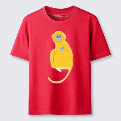 Magmoo Golden Mother Baby Monkey Classic T-shirt