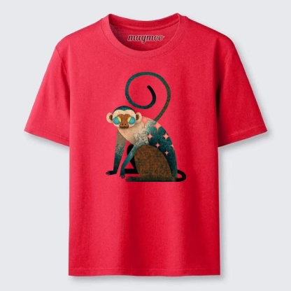 Magmoo Retro Star Monkey Classic T-shirt