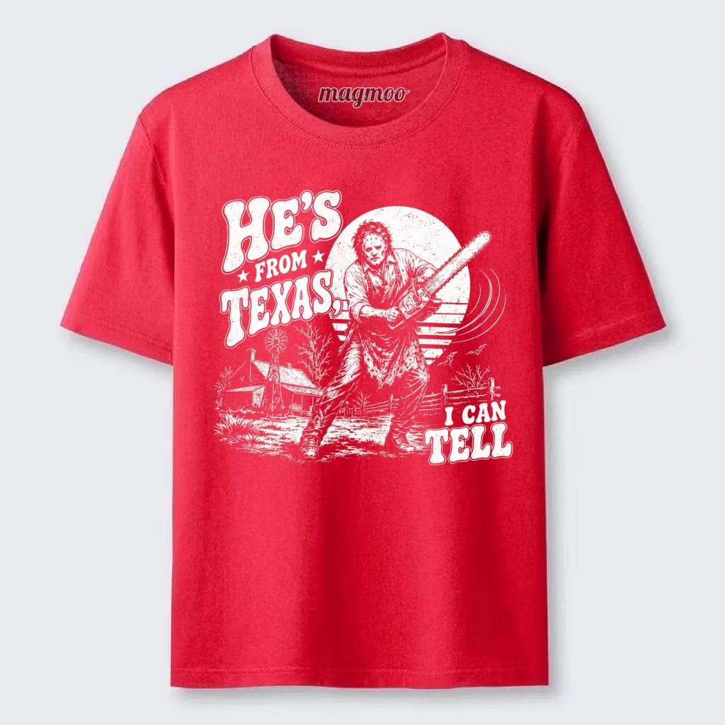 Magmoo He's From Texas I Can Tell Classic T-shirt