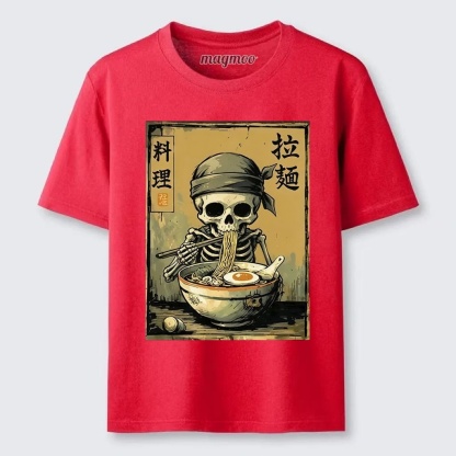 Magmoo Funny Skeleton Ramen Classic T-shirt