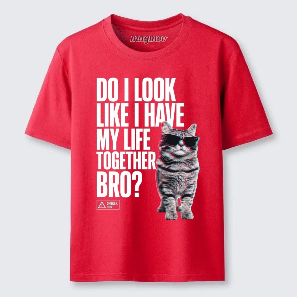 Magmoo Sarcastic Cool Cat Meme Classic T-shirt