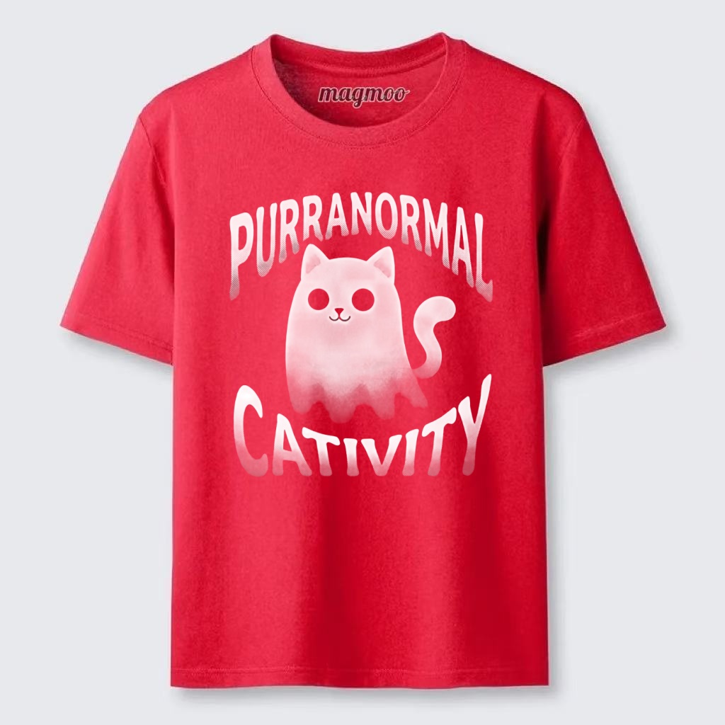 Magmoo Funny Ghost Cat Meme Classic T-shirt