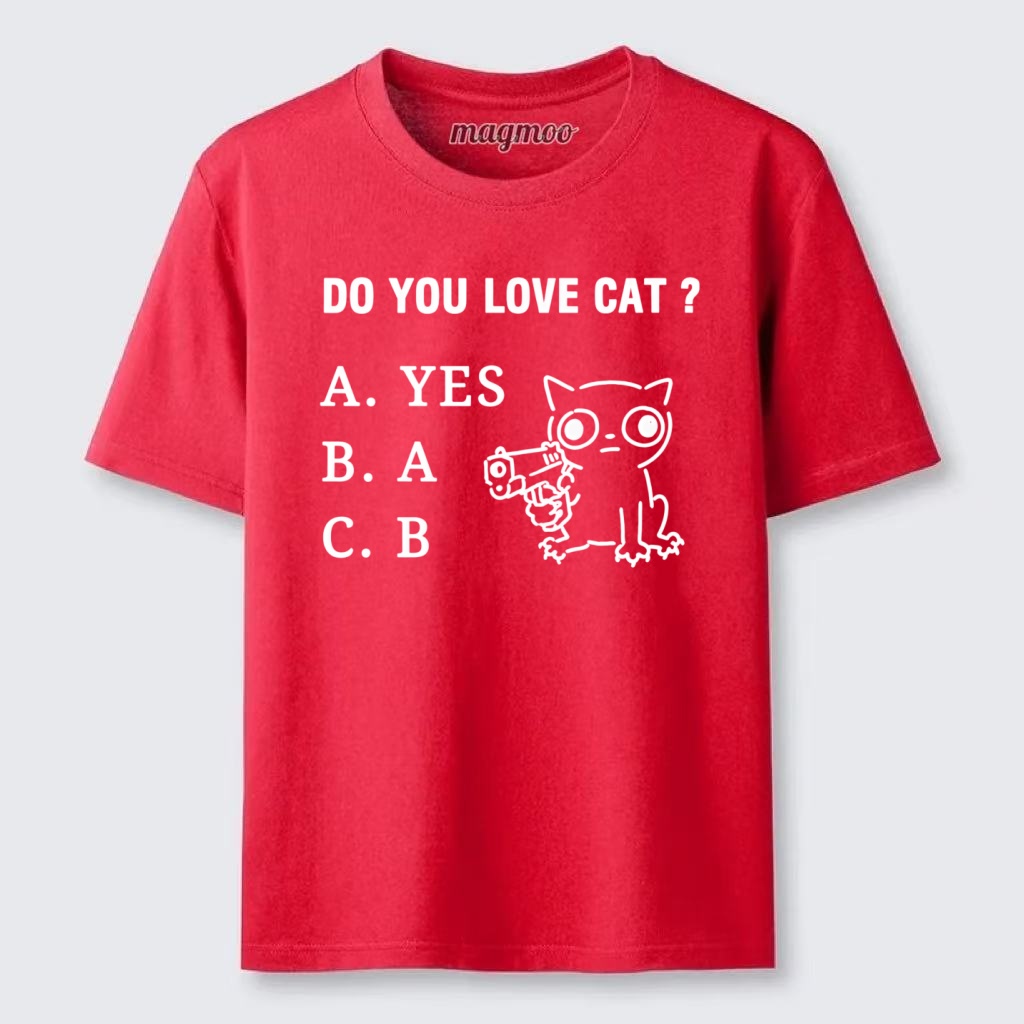 Magmoo Funny Cat Quiz Meme Classic T-shirt