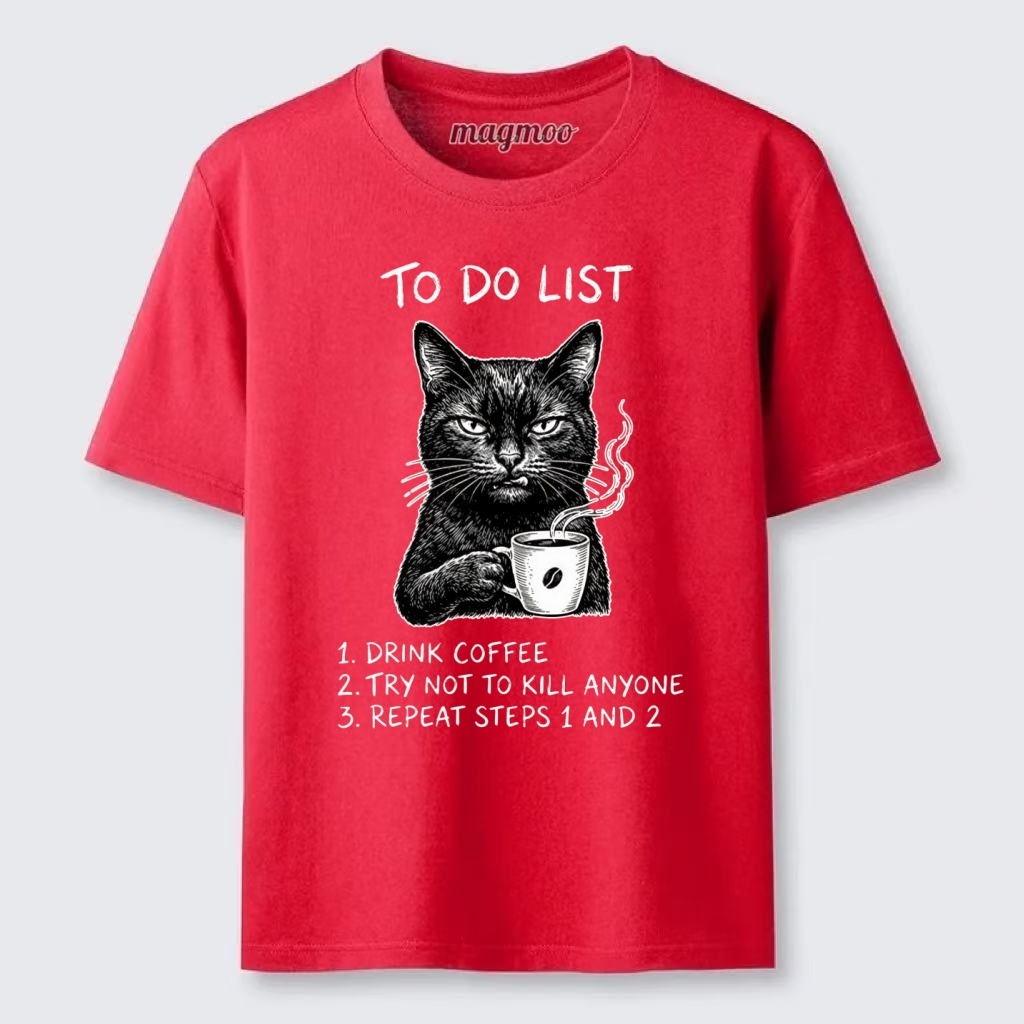 Magmoo Sassy Coffee Cat Classic T-shirt