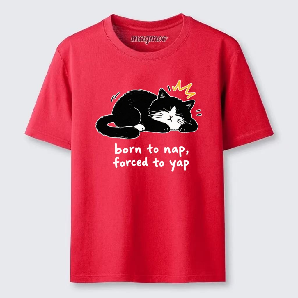 Magmoo Cute Lazy Cat Funny Meme Classic T-shirt