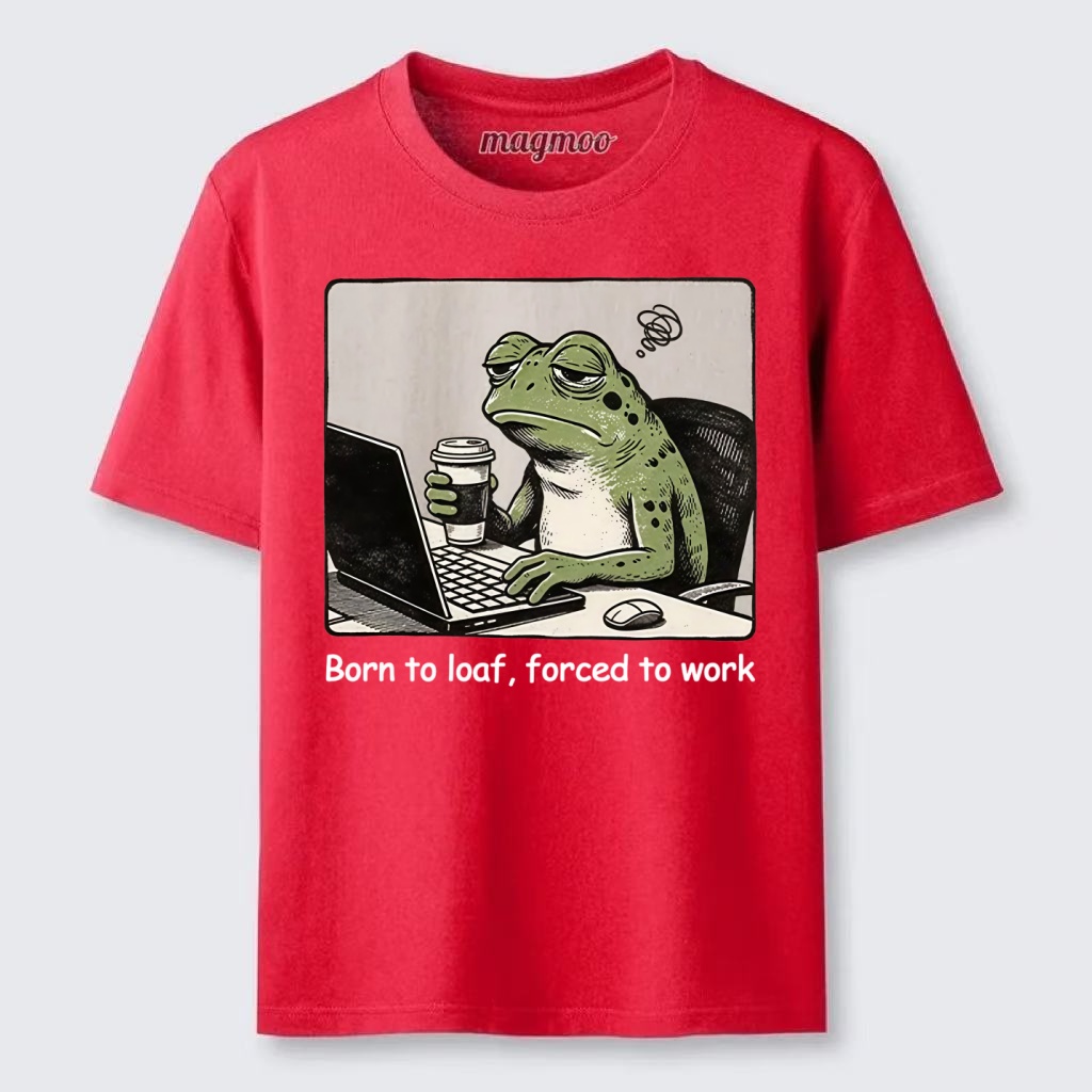 Magmoo Working Frog Coffee Meme Classic T-shirt