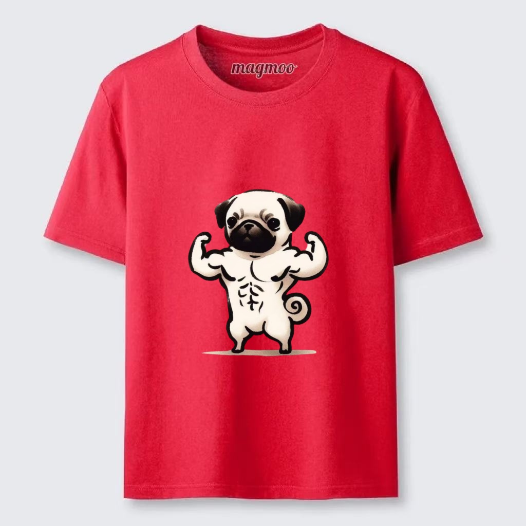 Magmoo Buff Pug T-shirt