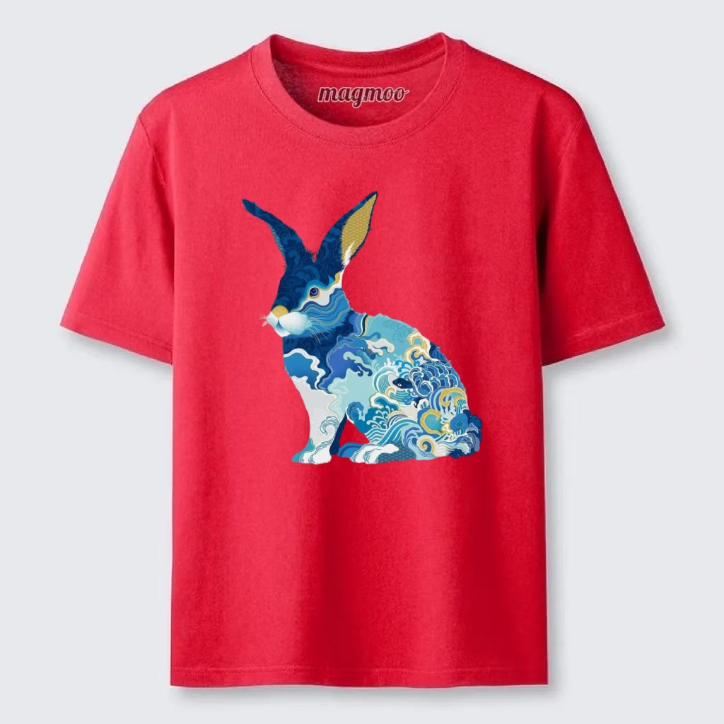 Magmoo Ukiyo-e Rabbit T-shirt