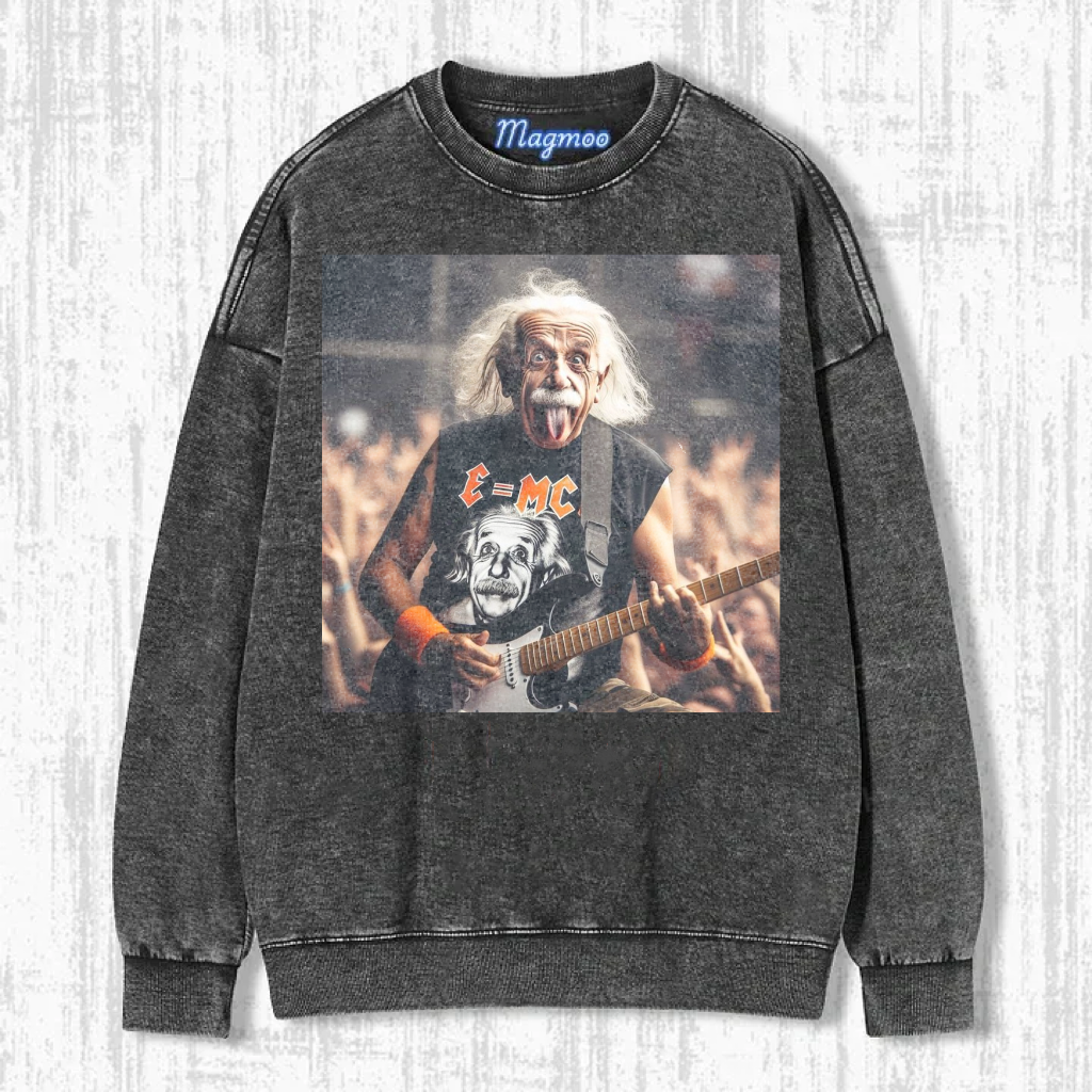 Retro Style Funny Rock Shirt/Sweatshirt/Hoodie-Magmoo
