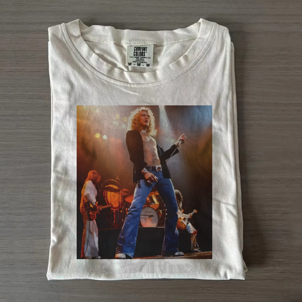 Retro Style Rock Band T-shirt