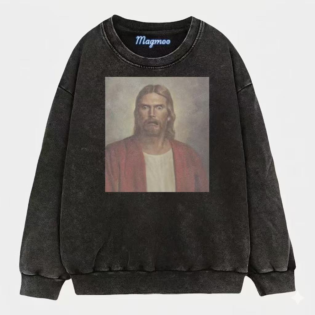 Retro Shocked Jesus T-shirt