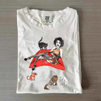 Horror Icons As Cat Lovers Shirt/Sweatshirt-Magmoo