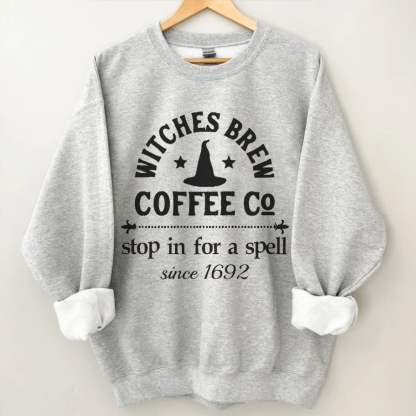 Witches Brew Coffee Co Sweatshirt-Magmoo