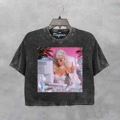 Funny Doll Face Girl Meme Shirt