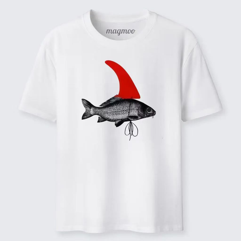 Magmoo Shark Fin Fish T-shirt