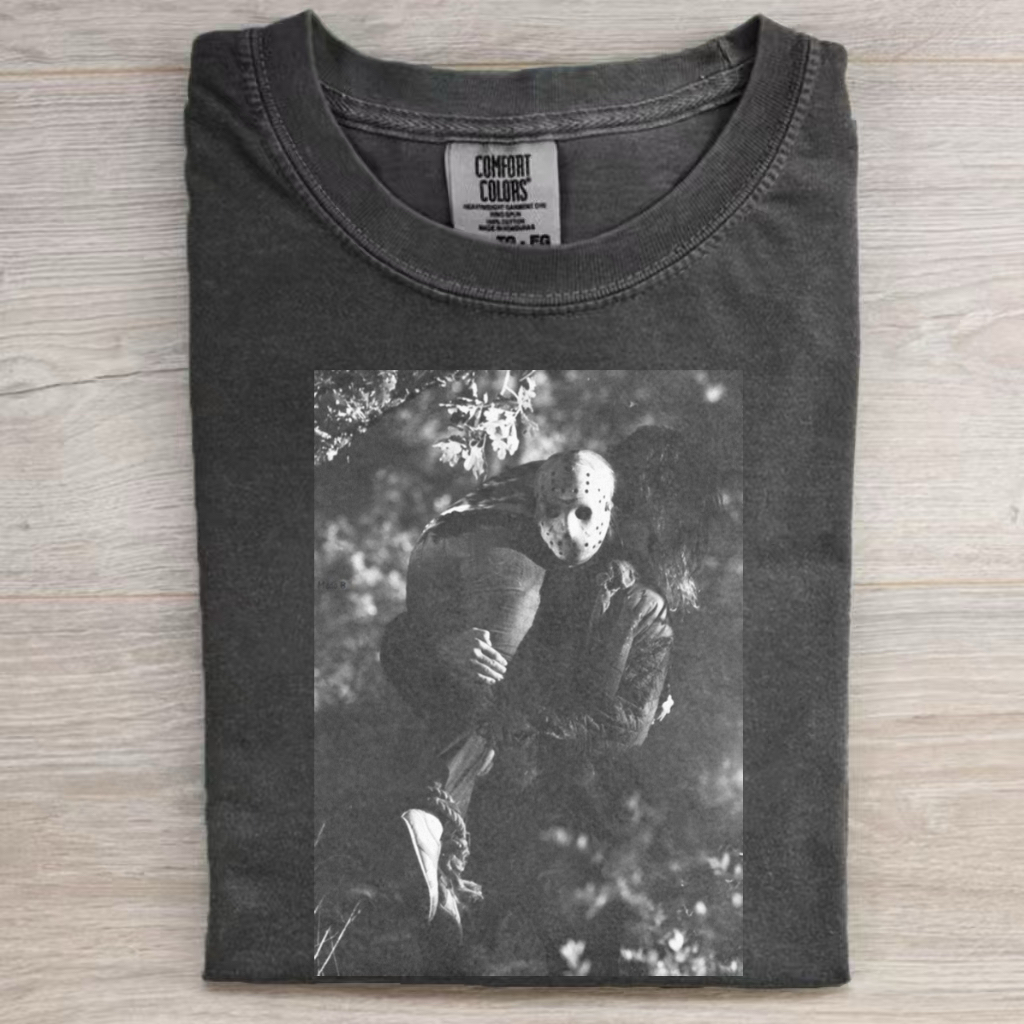 Vintage Halloween Graphic T-shirt-Magmoo