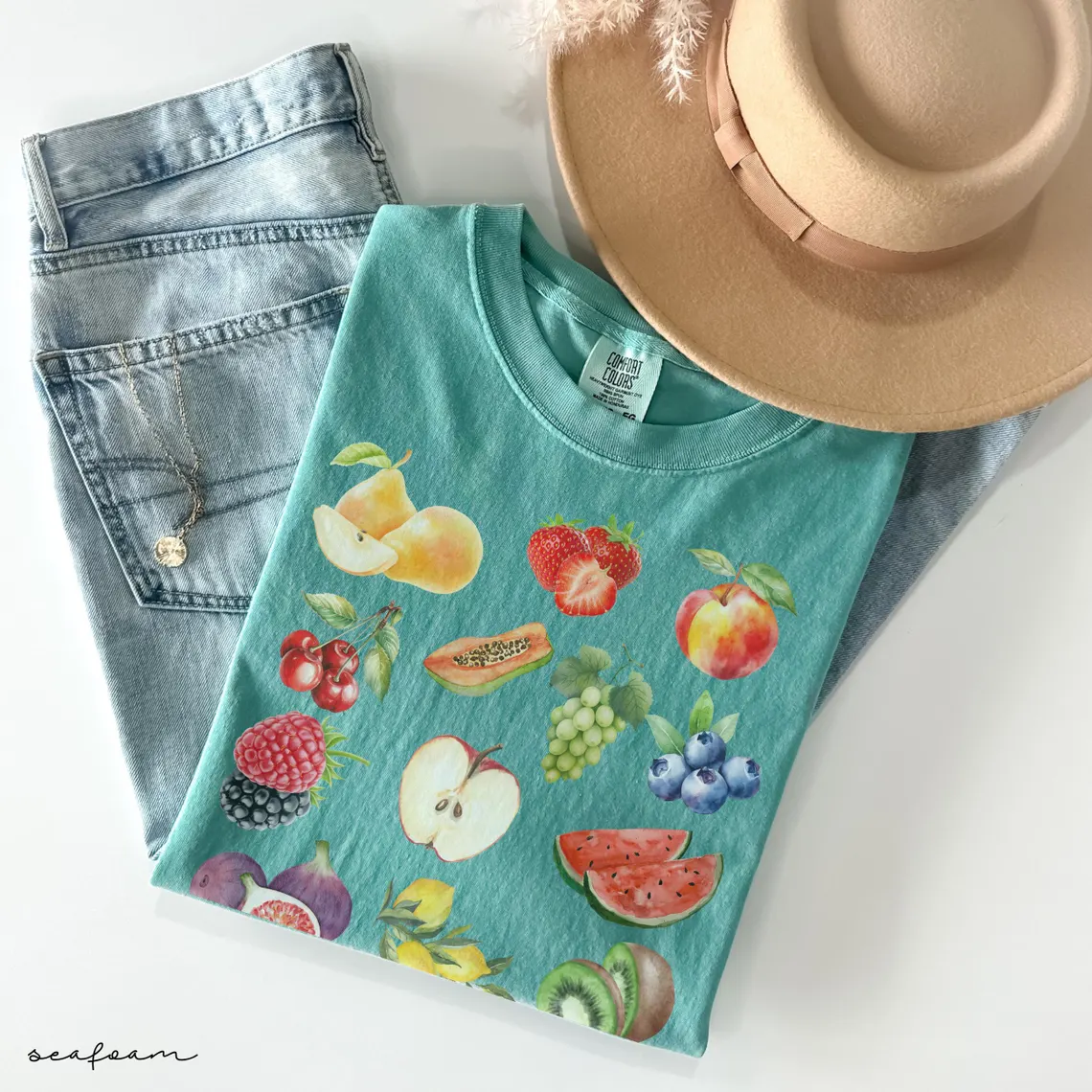 Comfort Colors Tropical Fruit T-Shirt