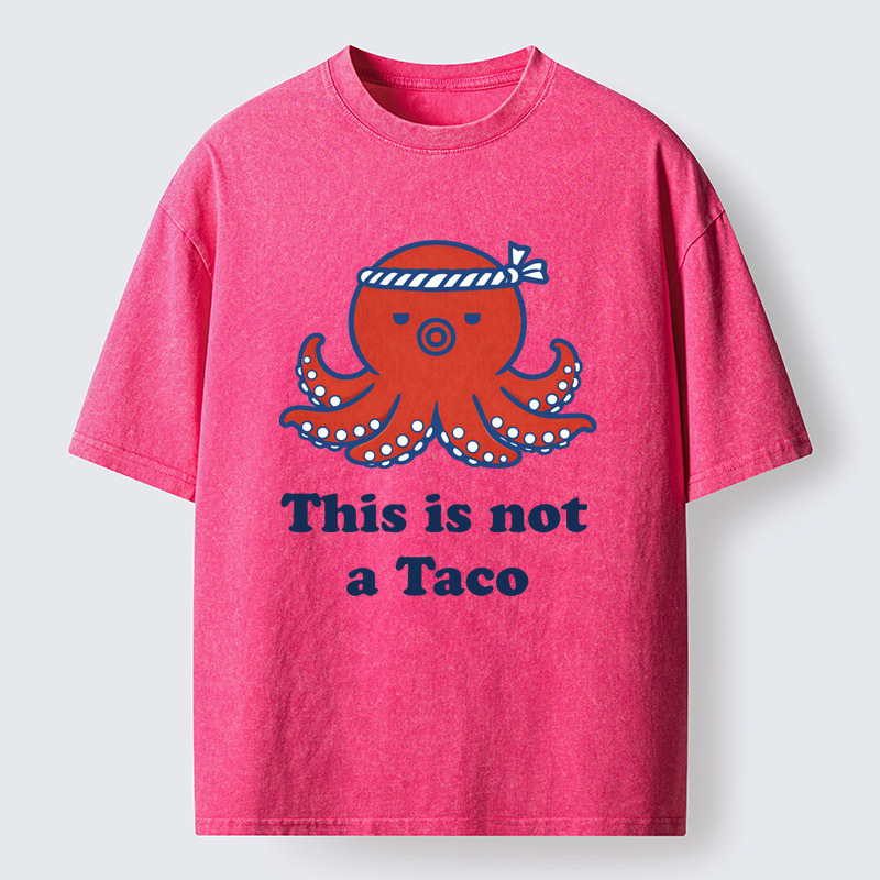 Magmoo This Is Not A Taco Washed T-Shirt