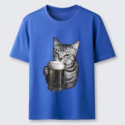 Magmoo Cheers With The Cat Classic T-Shirt