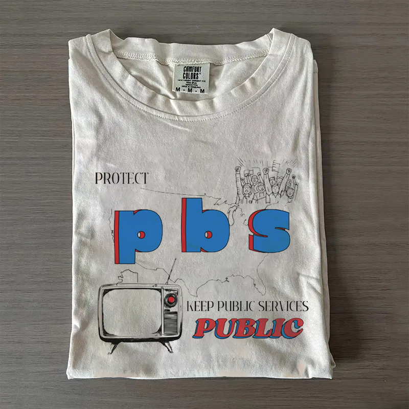 Protect PBS T-shirt-Magmoo