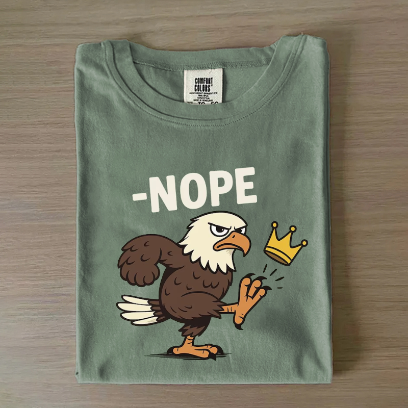 No Kings in America T-shirt-Magmoo