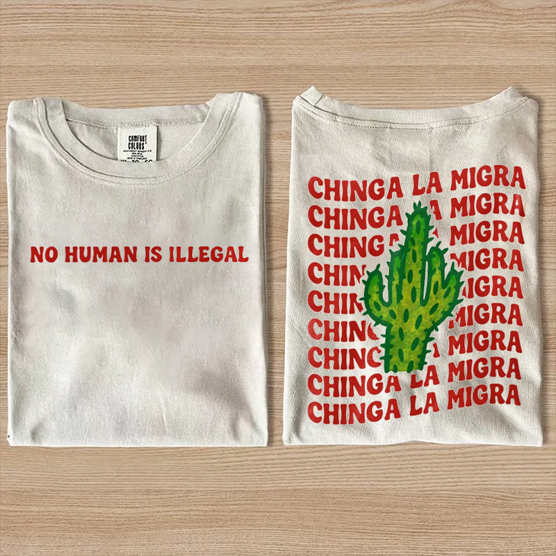 Chinga La Migra T-shirt-Magmoo